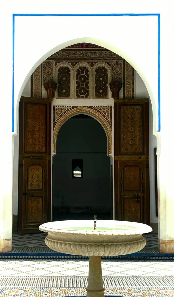 Appartement du grand vizir, Palais Bahia