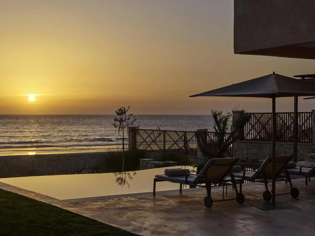 Terrace with ocean view — Fairmont Taghazout Bay