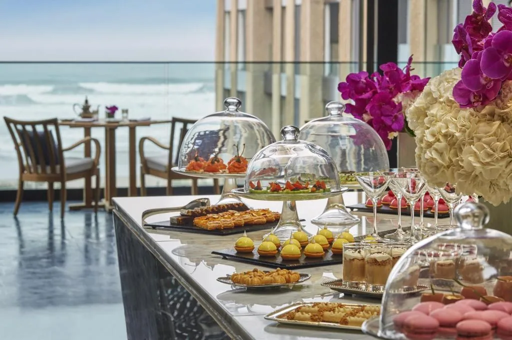 Tea and pastries — Four Seasons Hotel Casablanca
