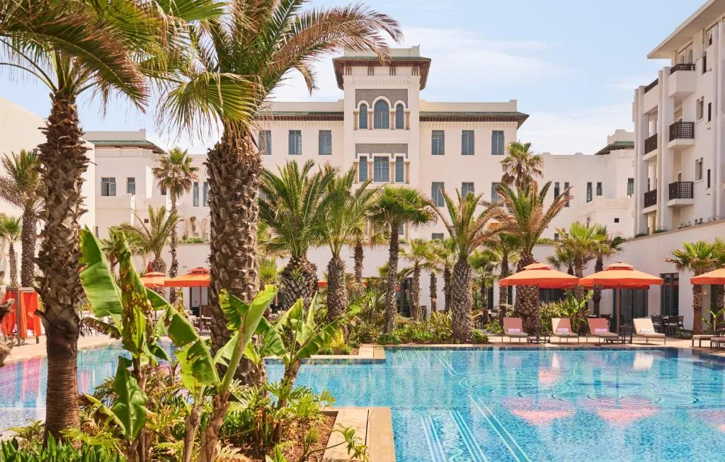 Pool and garden — Four Seasons Hotel Rabat at Kasr Al Bahr