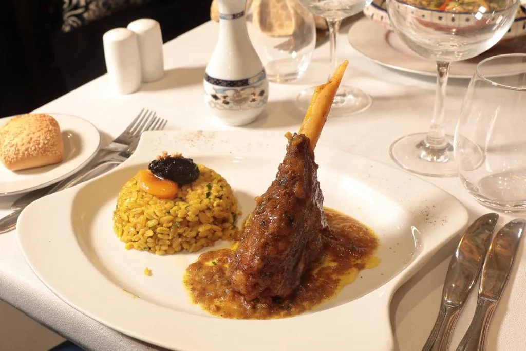 Dish — Le Palace d'Anfa Hôtel