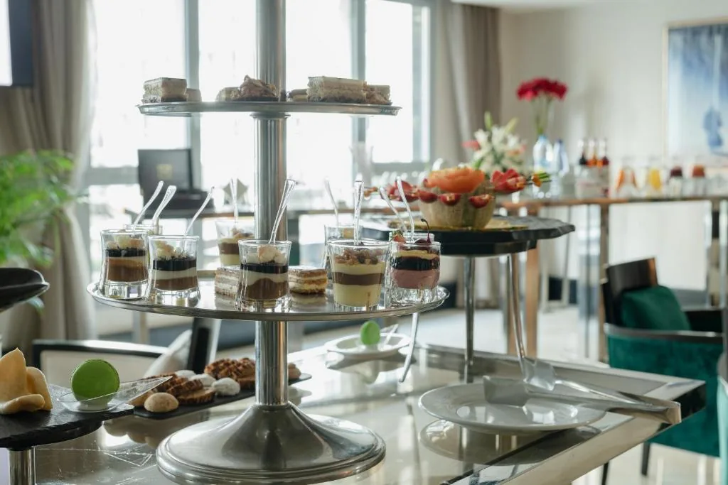 Tea and pastries — Le Palace d'Anfa Hôtel