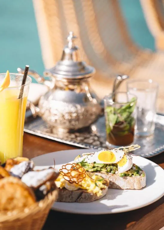 Tea and pastries — Paradis Plage Surf Yoga & Spa Resort
