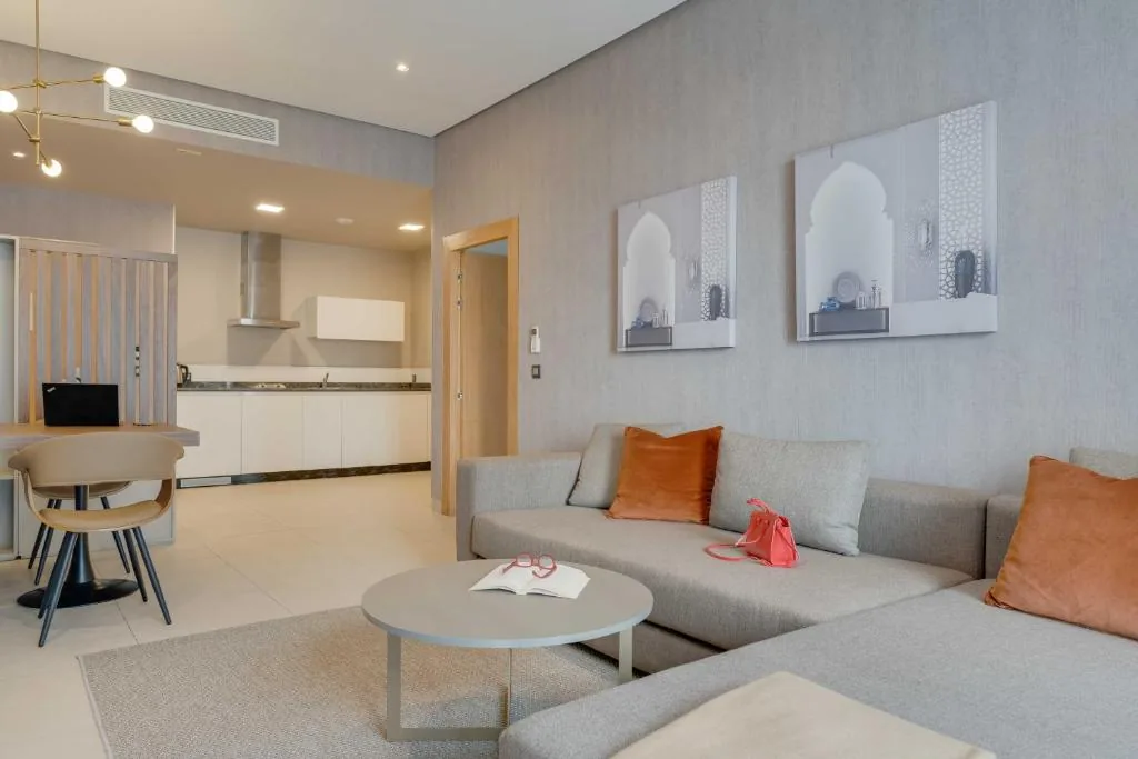 Apartment with living area — Pestana Casablanca Seaside Suites & Residences