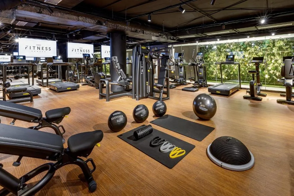 Fitness room — Rabat Marriott Hotel