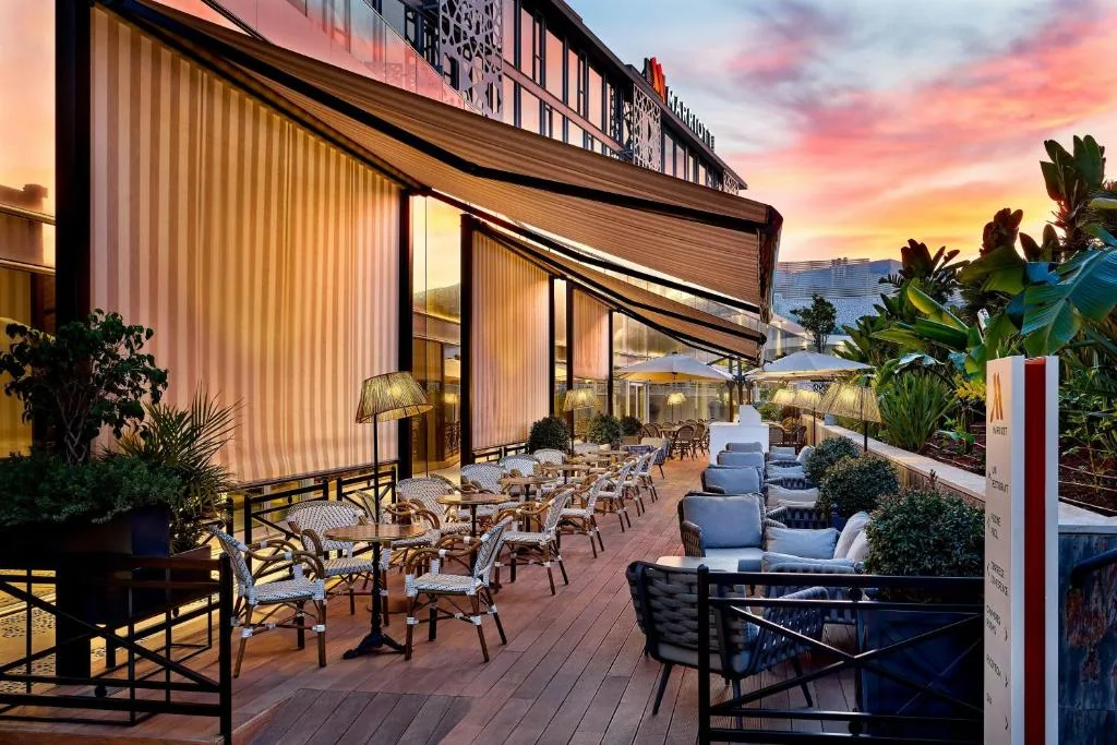 Terrace — Rabat Marriott Hotel