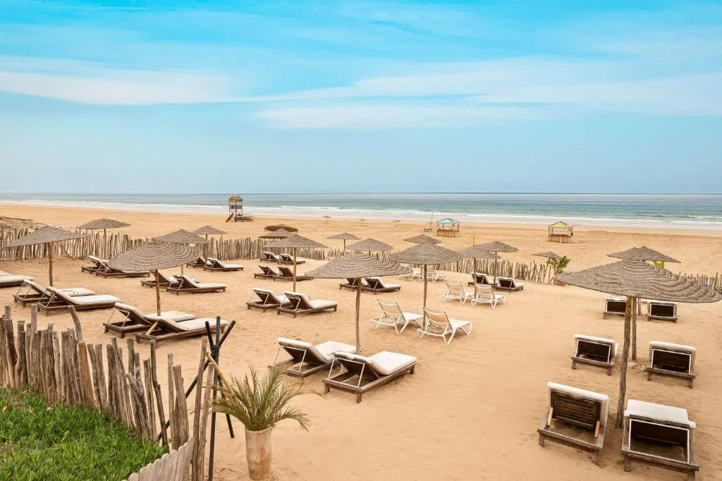 Beach area — Radisson Blu Resort Taghazout Bay Surf Village