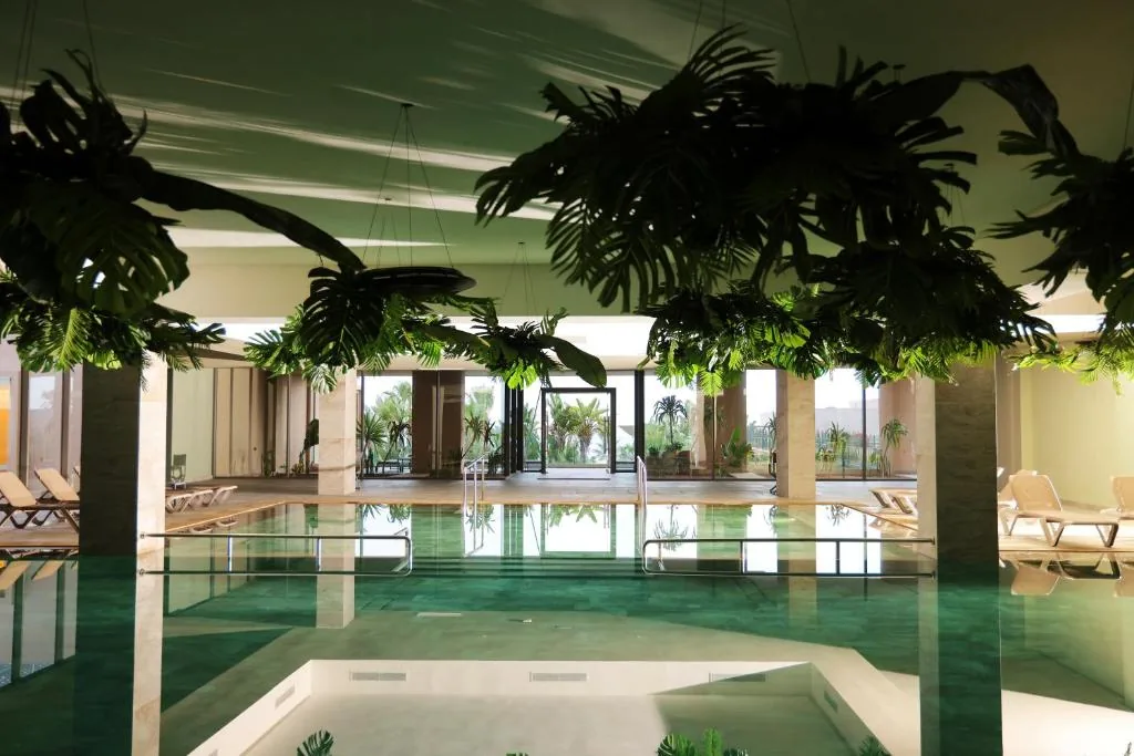 Indoor swimming pool — Hotel Riu Palace Tikida Taghazout