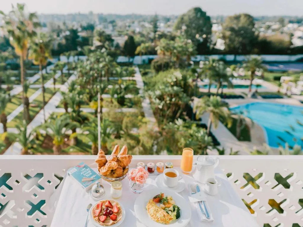 Breakfast on the terrace — Sofitel Rabat Jardin des Roses