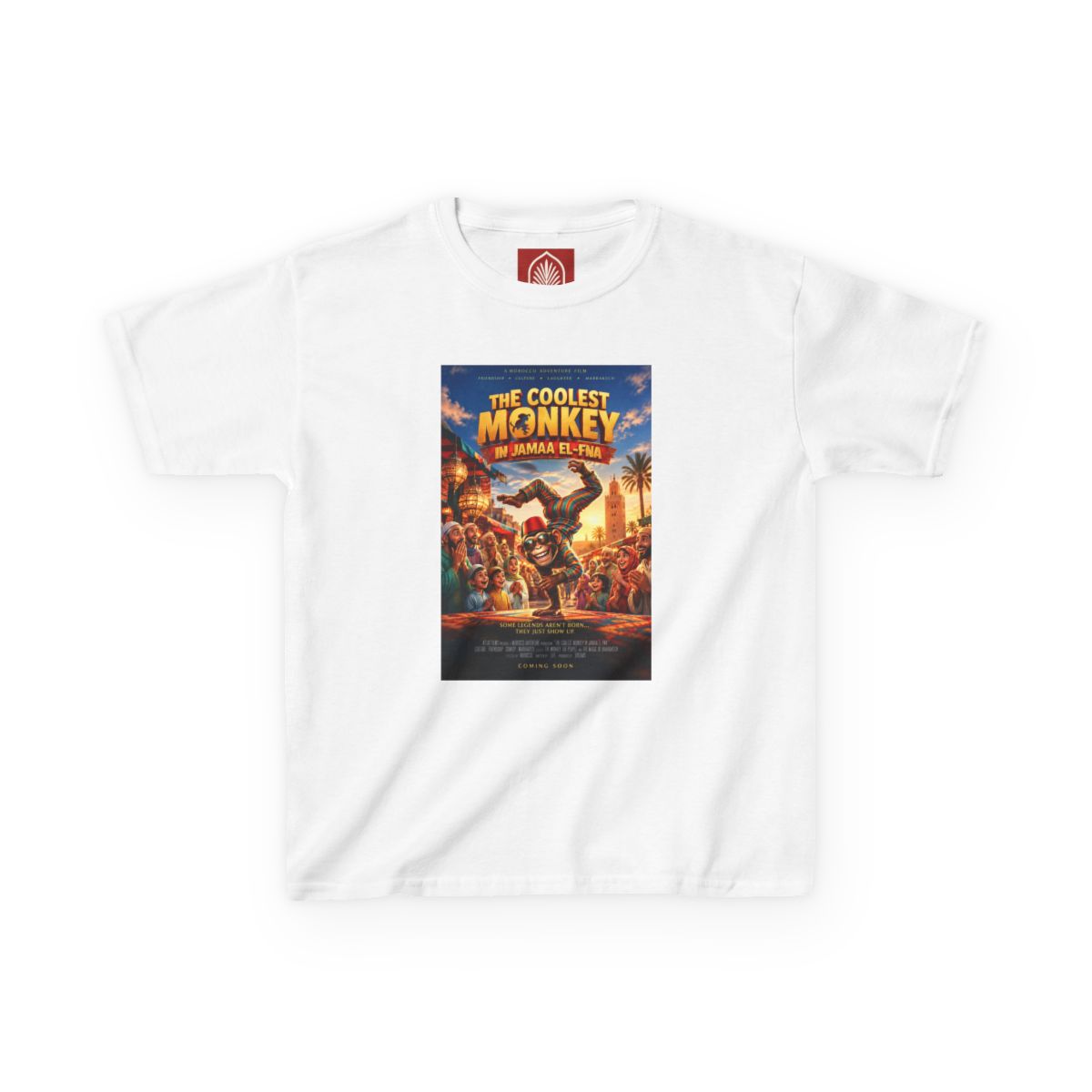 Monkey Movie Poster Kids Tee