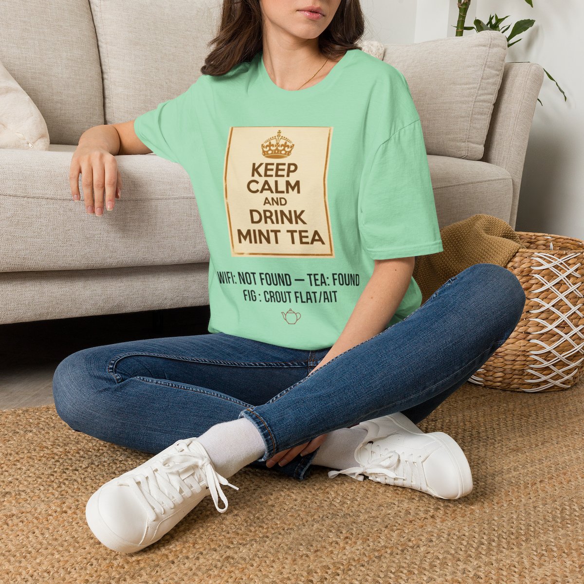 Keep Calm and Drink Mint Tea T-Shirt