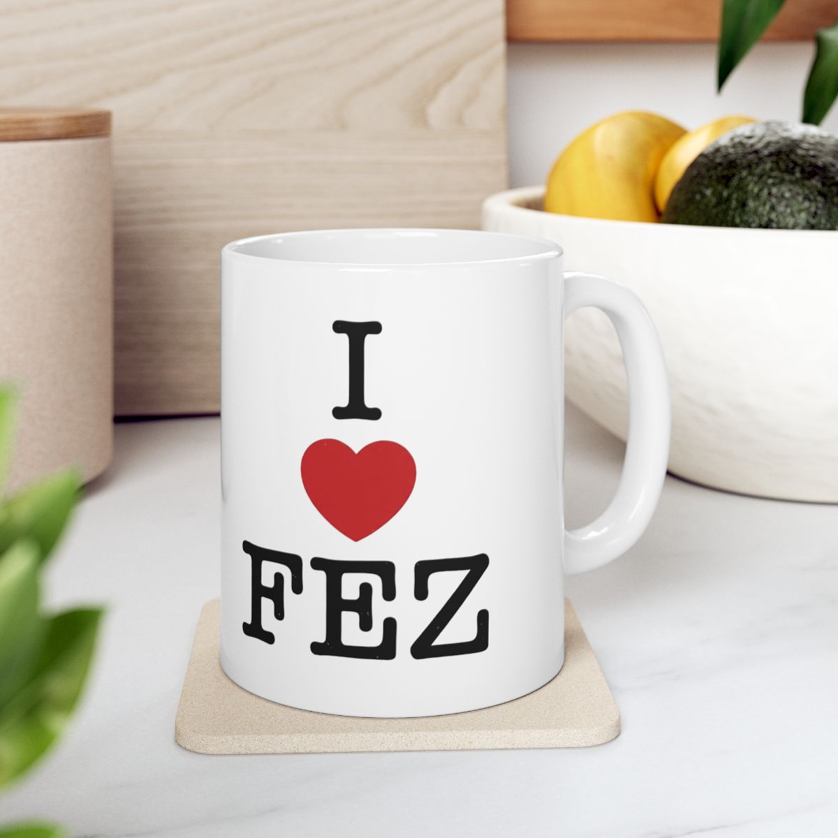 I Heart Fez Mug