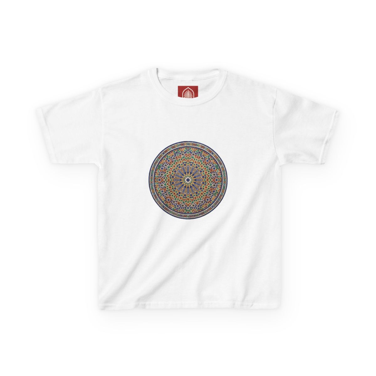 T-shirt Bambino Mandala Colorato