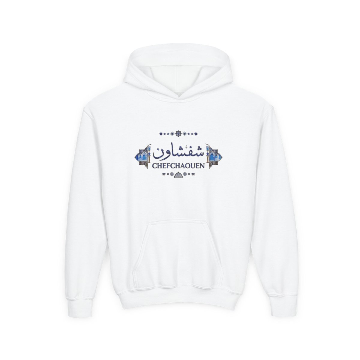 Sudadera con Capucha Infantil Chefchaouen Ciudad Azul