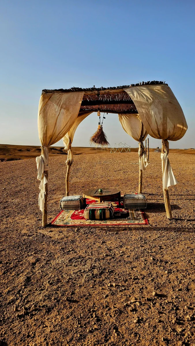 Luxury Camp in Agafay: The Sunset Experience
